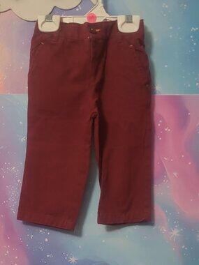 Kids Maroon Pants